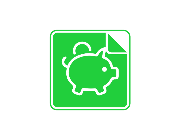 Budget Sticker PVC