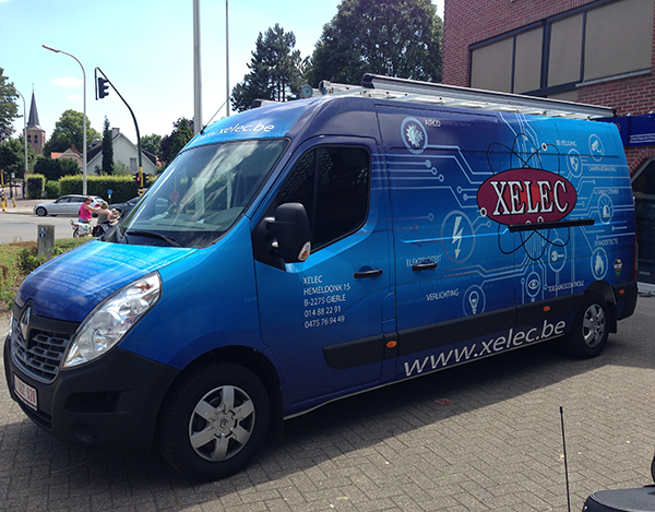 full wrap grote bestelwagen